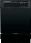 24 5 Cycle 2 Option Built in Dishwasher Black