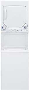 24 Unitized Washer and Electric Dryer White