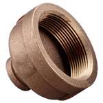 Lead Law Compliant 1/4 X 1/8 Brass Reducer Coupling