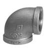 1/2 Galvanized Malleable Iron 150 # 90 Elbow