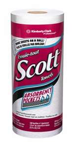 *EXC 1PLY Scott Kitchen Paper TWL White