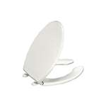 Elongated Bowl Plastic Of An Micr Seat *lustr White