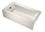 *bellwe Cast Iron Bath Left Hand