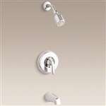 1.5 GPM Tub and Shower Mixer Showerhead Coralais