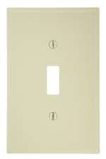1 Gang 1 Toggle Midway Wall Plate Ivory