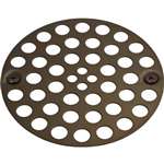 4 OD Shower Grid With 33/8 Ctrs Oil Rubbed Bronze