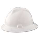 White V-gard Non-slot Hat
