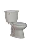 1.28 Gallons Per Flush High Efficiency Toilet Round Front Bowl White