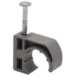 1/2 Poly Half Clamp With Barb Nail