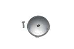 Waste & Overflow Face Plate One Hole W/Screw Chrome Plated