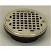 2 X 3 PVC General Purpose Drain With Stainless Steel Strainer