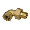 1 Bronze FIP Hot Water Union Elbow