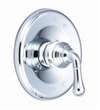 1 Handle Lever Valve Only Trim Polished Chrome Willow