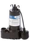 1/3HP Cast Iron Effluent Pump Tethered