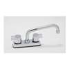 Lead Law Compliant 2 Handle Metal Handle Laundry Tray Faucet