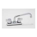 Lead Law Compliant 2 Handle Metal Handle Laundry Tray Faucet