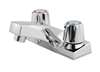 Lead Law Compliant 2 Handle 4 Center Set Lavatory Faucet *pfirst Polished Chrome