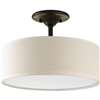 Antique Bronze 2 26W Cfl Semi Flush