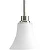 Brushed Nickel 1 100 Watts Medium Pendant