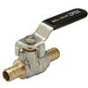 Lead Law Compliant 1/2 X 1/2 Barbed Brass Ball Valve