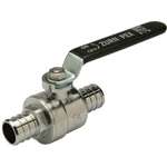 Lead Law Compliant 3/4 X 3/4 Barbed Brass Ball Valve