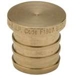 Lead Law Compliant 3/4 Barbed Brass TEST Plug