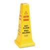 25 Safety Cone Caution Wet FLR