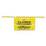 CL F/ Clean Hanging Safety Sign Yellow