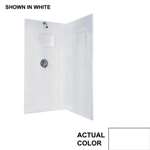 38X38X72 NEO Shower Alcove Wall White