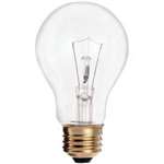 60 Watts A 19 Medium Clear 130 Volts Lamp