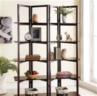 5 Tier Etagere Bookshelf Wall Unit