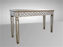Modrest Hyde GD-1082 Transitional Mirrored Console Table by VIG Furniture