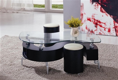 200C Black Coffee Table