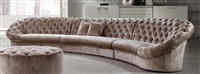 Divani Casa Cosmopolitan - Modern Fabric Sectional Sofa