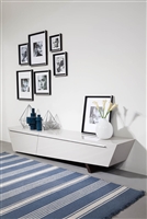 Modrest Barbara Modern Glossy Grey TV Unit by VIG Furniture