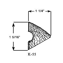 43" K-55 BW Proform Cushion Rubber