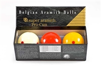 Super Aramith Pro Cup Carom Ball Set  61.5mm
