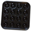 Black Plastic Ball Tray