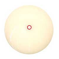 Imported Red Circle Cue Ball