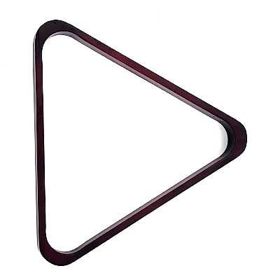 Mahogany Deluxe Wood Triangle