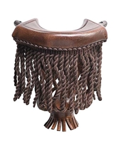 Dark Brown Fringe Pockets