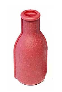 Red Plastic Shaker Bottle