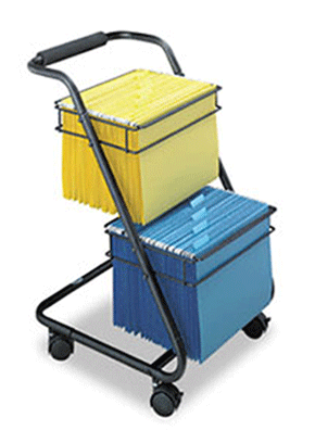 Jazz Two-Tier File Cart