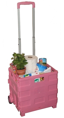 Pink Small Plastic Cart