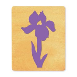 Ellison SureCut Die - Flower, Iris - Large