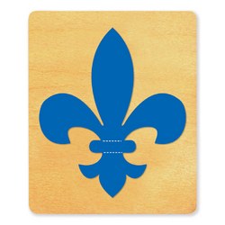 Ellison SureCut Die - Fleur De Lis - Extra Large