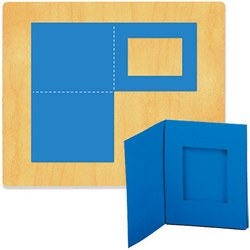 Ellison SureCut Die - Picture Frame, Fold-Up Wallet - Extra Large