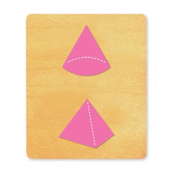 Ellison SureCut Die - Cone/Pyramid - Small