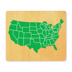 Ellison SureCut Die - USA Contiguous States Puzzle (5 Die Design) - Extra Large