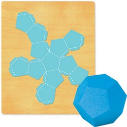 Ellison SureCut Die - Dodecahedron 3-D - Large